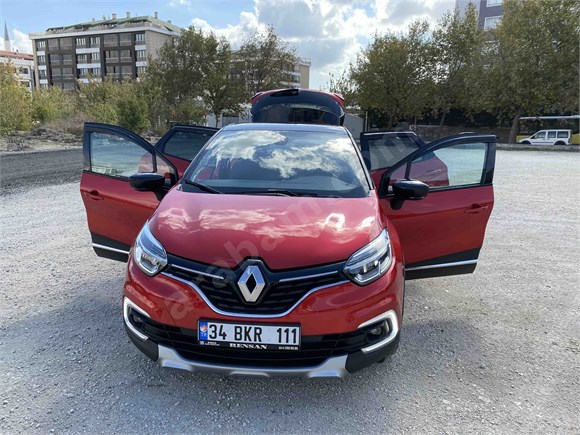 sahibinden renault captur 1 5 dci icon 2018 model istanbul 27 500 km kirmizi 18599863 arabam com