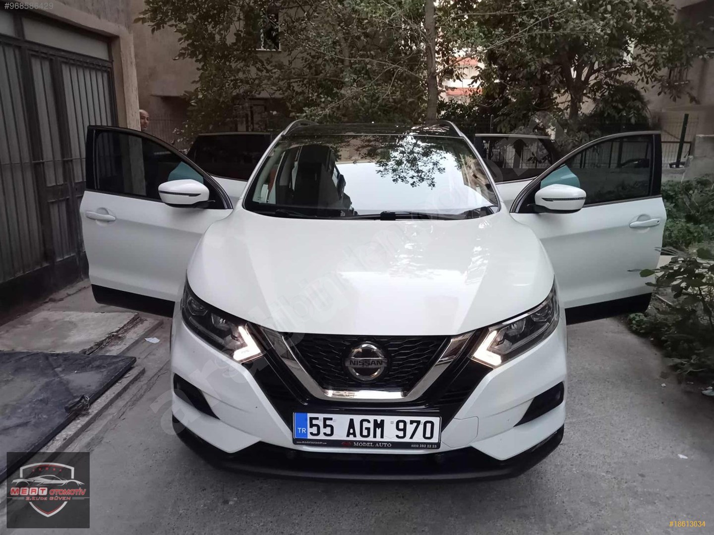 galeriden nissan qashqai 1 6 dci sky pack 2018 model samsun 162 000 km beyaz 18613034 arabam com