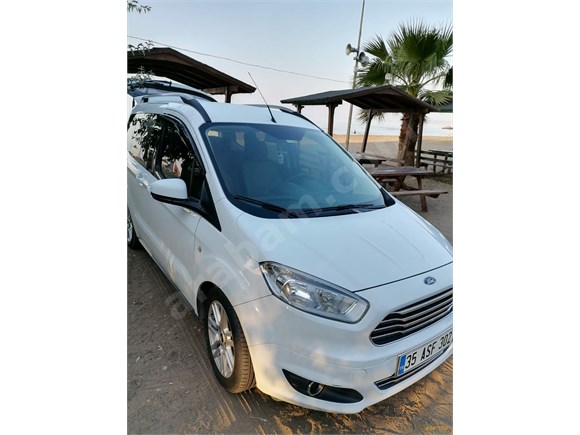 sahibinden ford tourneo courier 1 6 tdci titanium plus 2016 model izmir 181 500 km beyaz 18615537 arabam com