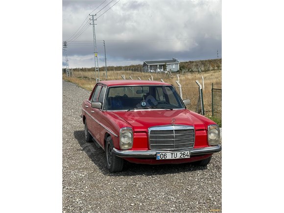 sahibinden mercedes benz 115 1975 model ankara 98 000 km kirmizi 18616889 arabam com