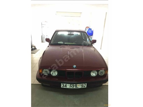 sahibinden bmw 5 serisi 520i standart 1992 model bursa 240 500 km bordo 18620767 arabam com