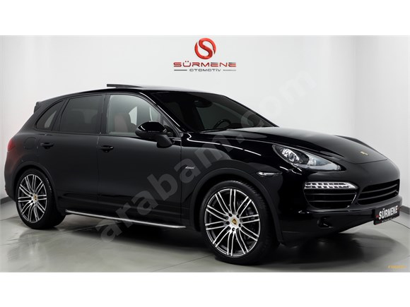 galeriden porsche cayenne diesel 2013 model istanbul 56 000 km siyah 18626357 arabam com