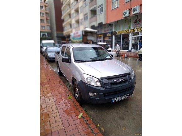 sahibinden isuzu d max 2 5 4x2 2015 model rize 495 000 km gri 18627769 arabam com