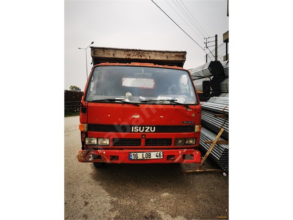 sahibinden isuzu nkr wide 1992 model bursa 460 000 km kirmizi 18634336 arabam com