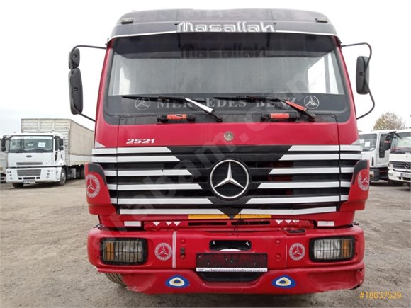 galeriden mercedes benz axor 2521 1998 model istanbul 66 000 km kirmizi 18637529 arabam com