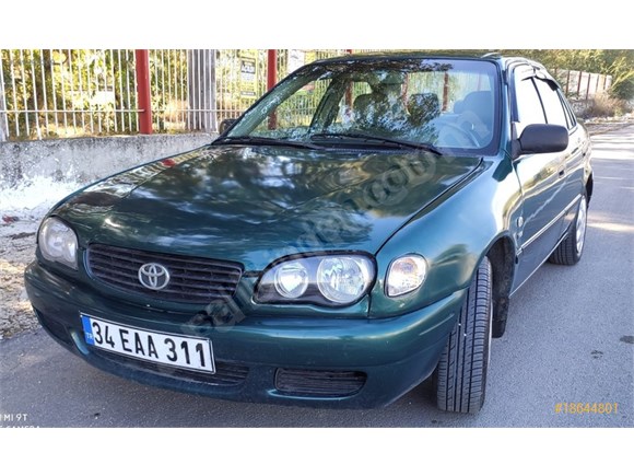 galeriden toyota corolla 1 6 terra 2001 model adana 270 000 km yesil 18644801 arabam com