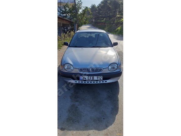 sahibinden toyota corolla 1 6 terra 2000 model istanbul 324 000 km gri gumus 18659713 arabam com