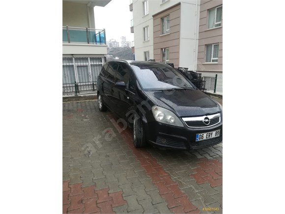 sahibinden opel zafira 1 6 cosmo 2007 model ankara 199 800 km siyah 18661543 arabam com