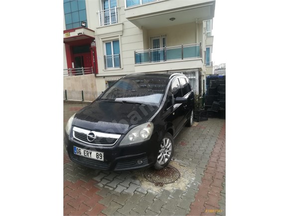 sahibinden opel zafira 1 6 cosmo 2007 model ankara 199 800 km siyah 18661543 arabam com