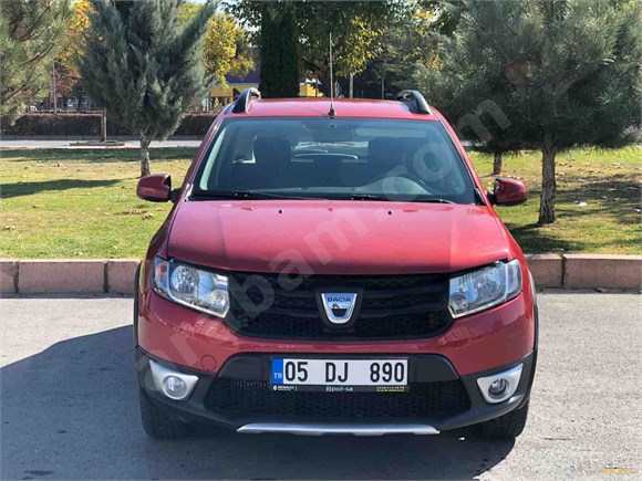 galeriden dacia sandero 1 5 dci stepway 2016 model kayseri 111 000 km kirmizi 18675051 arabam com