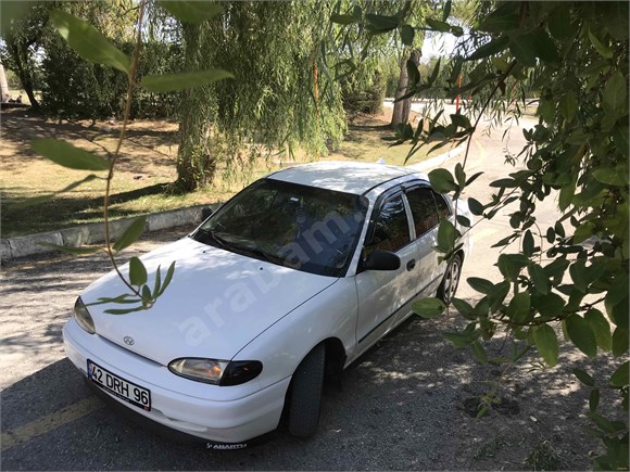 sahibinden hyundai accent 1 5 gls 1995 model konya 252 000 km 18682882 arabam com