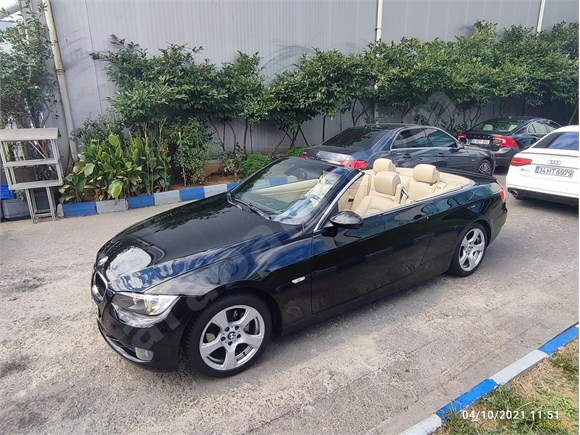 sahibinden bmw 3 serisi 320i cabrio 2008 model istanbul 255 000 km siyah 18684654 arabam com