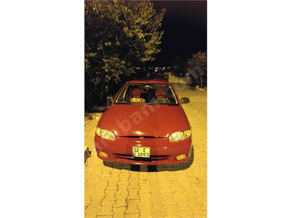 sahibinden hyundai accent 1 3 ls 2000 model isparta 270 000 km bordo 18698354 arabam com