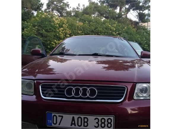 sahibinden audi a3 sportback 1 6 ambiente 2001 model adana 290 000 km bordo 18699678 arabam com