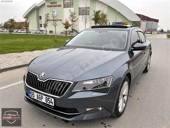 galeriden skoda superb 1 6 tdi prestige 2016 model samsun 190 000 km fume 18700406 arabam com