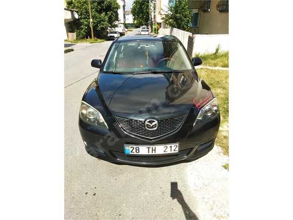 sahibinden mazda 3 1 6 sport comfort 2006 model istanbul 186 500 km siyah 18703607 arabam com