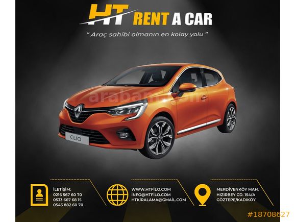 HT RENT A CAR'DAN GÜNLÜK, HAFTALIK, AYLIK ARAÇLAR