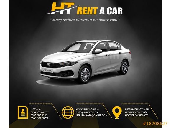 HT RENT A CAR'DAN GÜNLÜK, HAFTALIK, AYLIK ARAÇLAR
