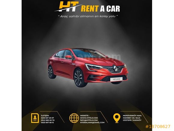 HT RENT A CAR'DAN GÜNLÜK, HAFTALIK, AYLIK ARAÇLAR