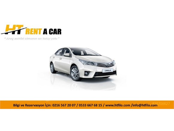 HT RENT A CAR'DAN GÜNLÜK, HAFTALIK, AYLIK ARAÇLAR