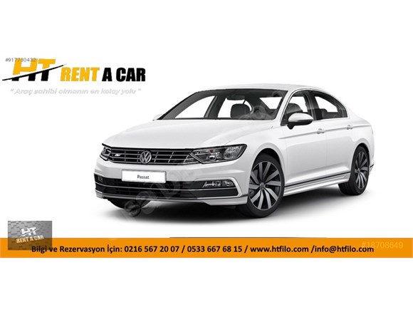 HT RENT A CAR'DAN GÜNLÜK, HAFTALIK, AYLIK ARAÇLAR