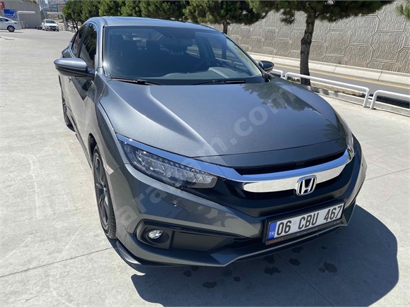 sahibinden honda civic 1 5 i vtec turbo elegance 2020 model ankara 27 500 km fume 18711383 arabam com