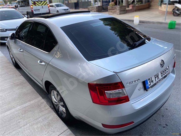 sahibinden skoda octavia 1 6 tdi style cr 2016 model istanbul 100 000 km gri gumus 18713872 arabam com