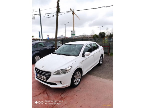 sahibinden peugeot 301 1 6 hdi allure 2013 model istanbul 170 000 km beyaz 18716045 arabam com