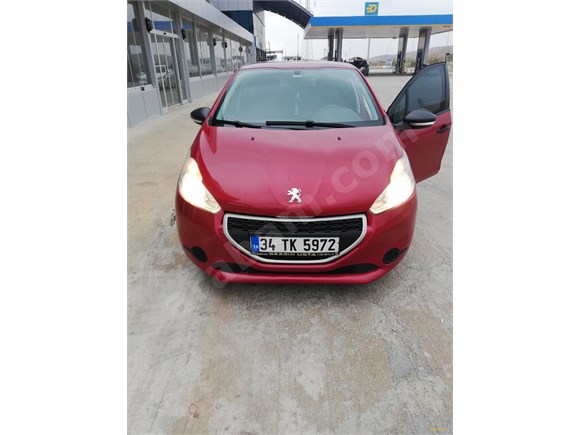 sahibinden peugeot 208 1 0 vti access 2013 model erzurum 126 500 km kirmizi 18724013 arabam com