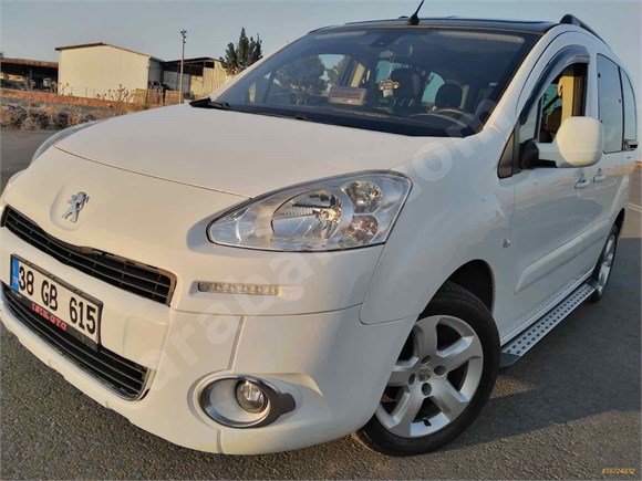 sahibinden peugeot partner 1 6 hdi zenith 2014 model usak 141 000 km beyaz 18724932 arabam com