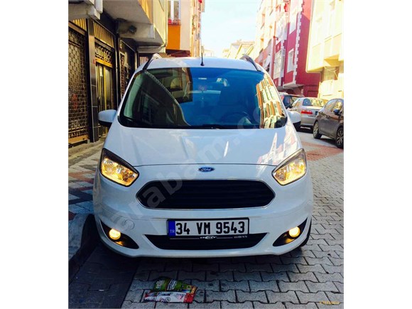 sahibinden ford tourneo courier 1 6 tdci titanium plus 2015 model istanbul 51 000 km beyaz 18728418 arabam com