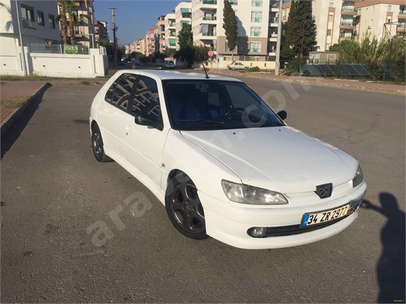 sahibinden peugeot 306 1 6 xt 2001 model antalya 274 000 km beyaz 18740311 arabam com