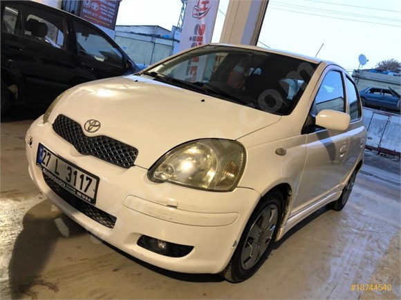 sahibinden toyota yaris 1 3 sol 2004 model gaziantep 151 000 km beyaz 18744540 arabam com