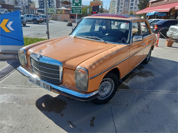 sahibinden mercedes benz 115 1976 model malatya 94 000 km turuncu 18748394 arabam com