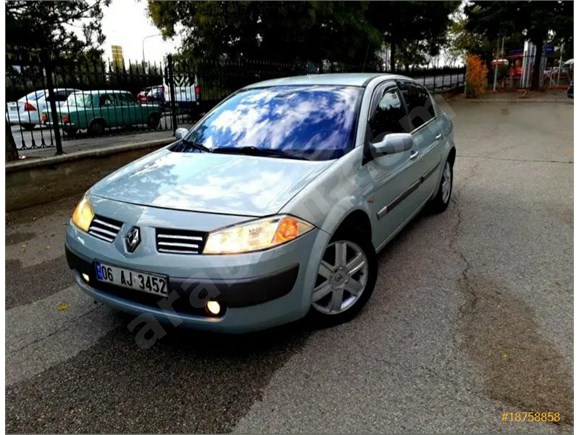 sahibinden renault megane 1 6 dynamique 2004 model ankara 221 000 km gri gumus 18758858 arabam com