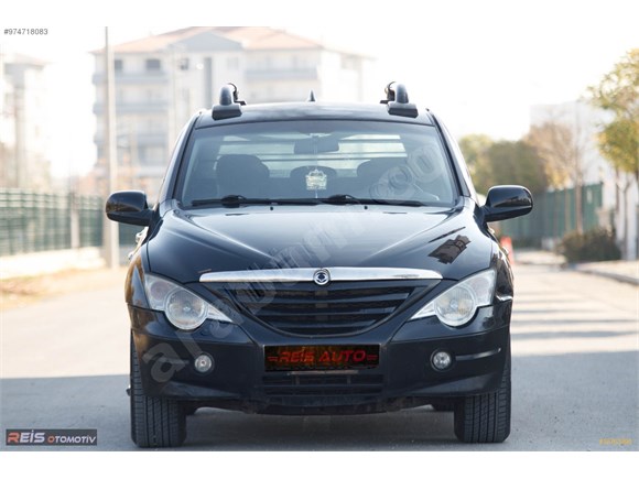 galeriden ssangyong actyon sports 2 0 sxdi 4x2 2010 model afyonkarahisar 173 000 km siyah 18763296 arabam com