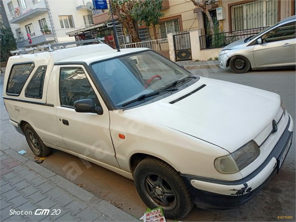 sahibinden skoda pick up 1 9 1998 model izmir 364 000 km beyaz 18775293 arabam com