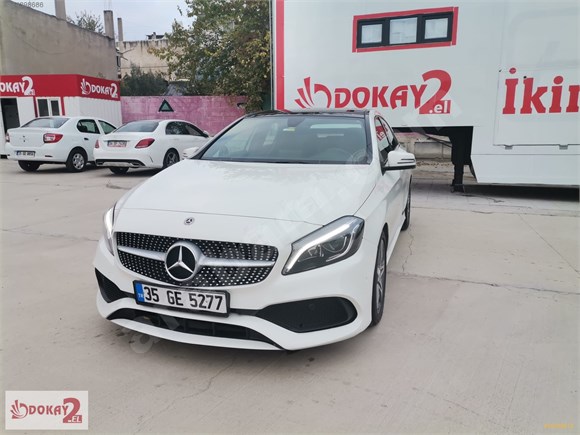galeriden mercedes benz a 180 d amg 2017 model izmir 120 760 km beyaz 18780212 arabam com