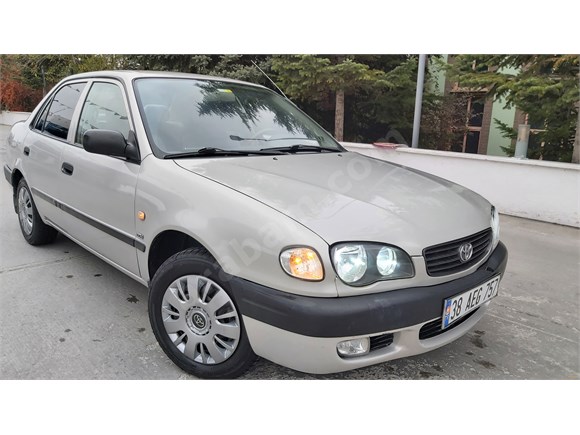 sahibinden toyota corolla 1 6 linea terra 2001 model kayseri 194 000 km bej 18787520 arabam com