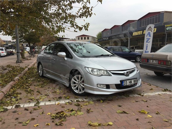 galeriden honda civic 1 6 i vtec dream 2008 model kayseri 205 000 km gri gumus 18789392 arabam com