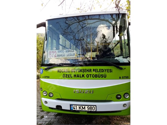 sahibinden isuzu citibus 2010 model kocaeli 625 000 km yesil 18789995 arabam com