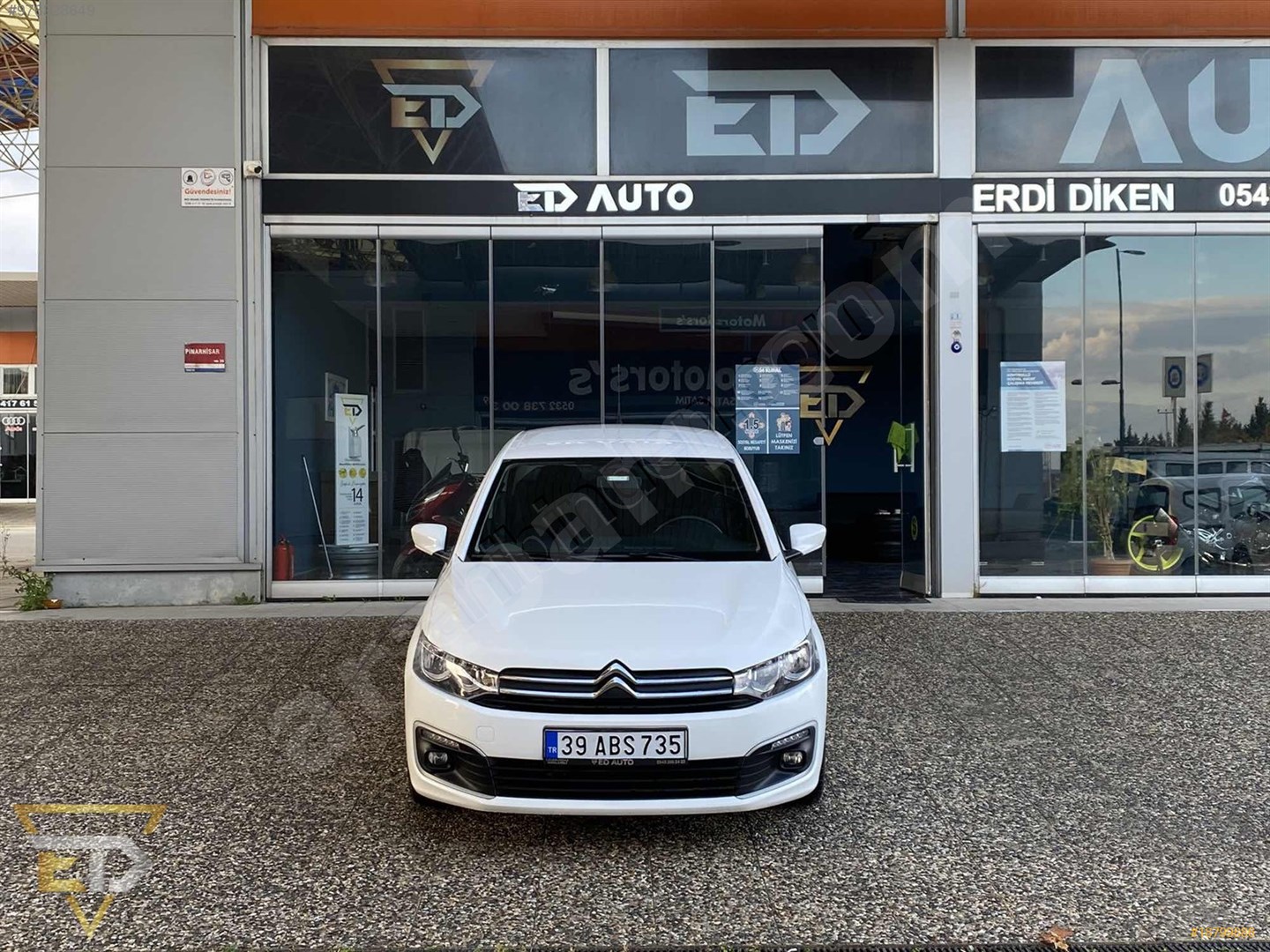 galeriden citroen c elysee 1 5 bluehdi feel 2020 model kirklareli 40 000 km beyaz 18799886 arabam com