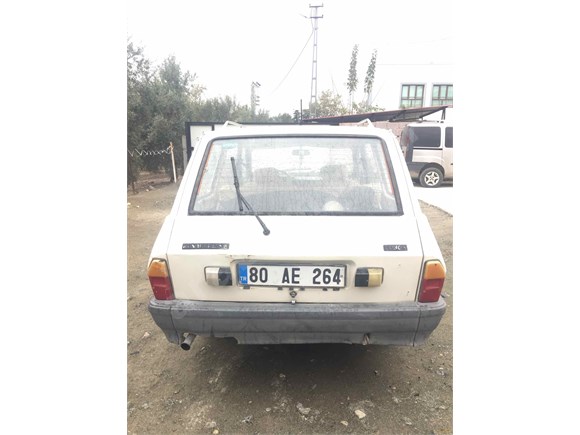 sahibinden renault r 12 toros 1990 model hatay 33 870 km beyaz 18818280 arabam com