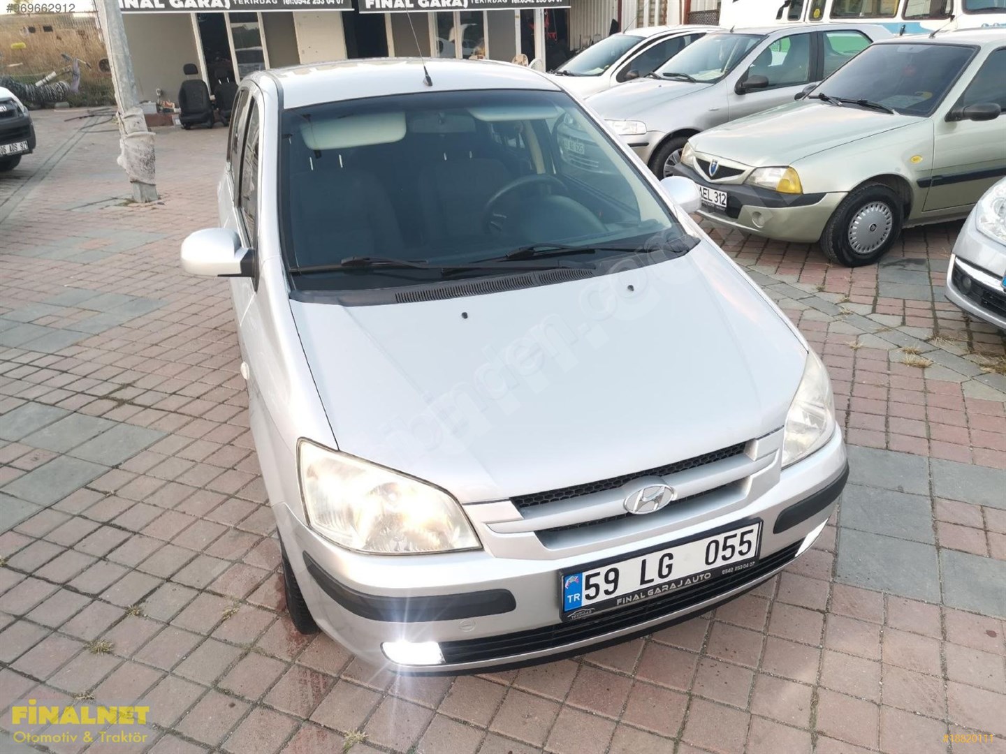 galeriden hyundai getz 1 3 gls 2004 model tekirdag 139 000 km gri 18820111 arabam com