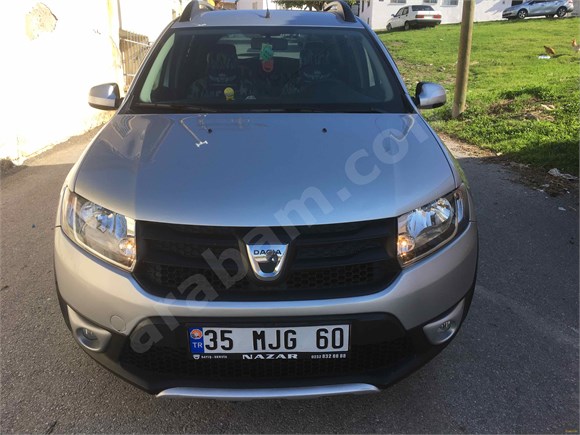 sahibinden dacia sandero 1 5 dci stepway 2016 model izmir 44 668 km 18823190 arabam com