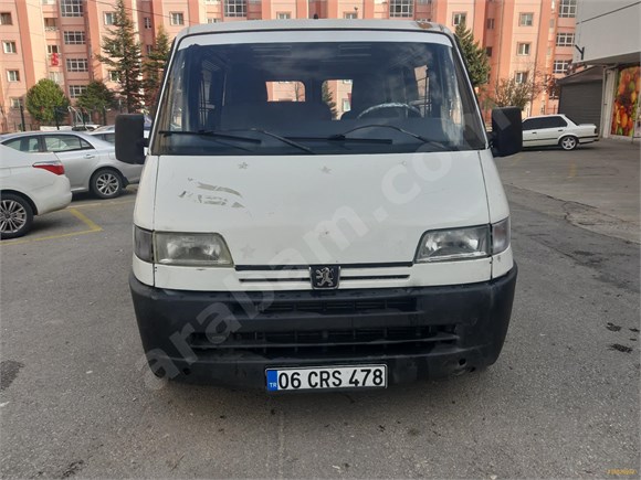 sahibinden peugeot boxer 270 c 1998 model ankara 450 000 km beyaz 18828932 arabam com