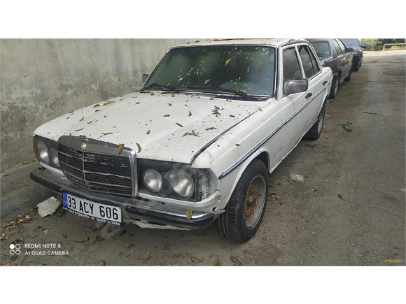 sahibinden mercedes benz 123 1977 model mersin 200 000 km beyaz 18833001 arabam com