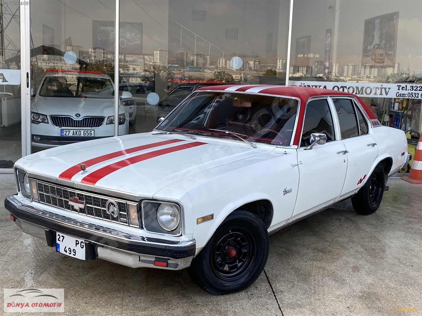 galeriden chevrolet nova 1976 model gaziantep 80 000 km beyaz 18833626 arabam com