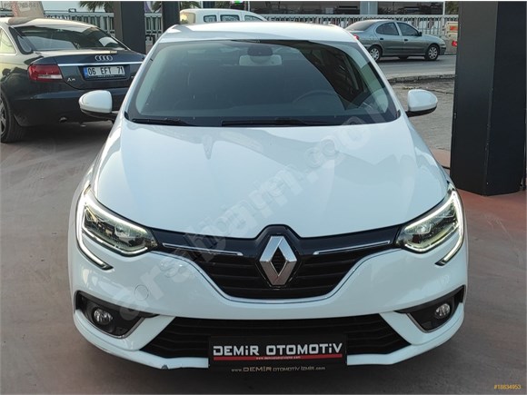 galeriden renault megane 1 5 dci icon 2018 model izmir 104 000 km beyaz 18834953 arabam com