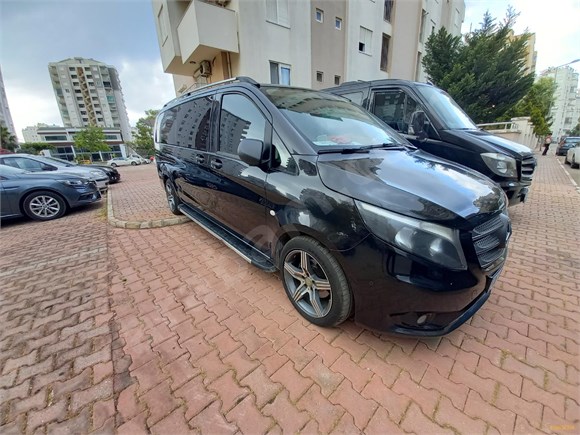 sahibinden mercedes benz vito 114 bluetec 2016 model antalya 218 000 km siyah 18836354 arabam com